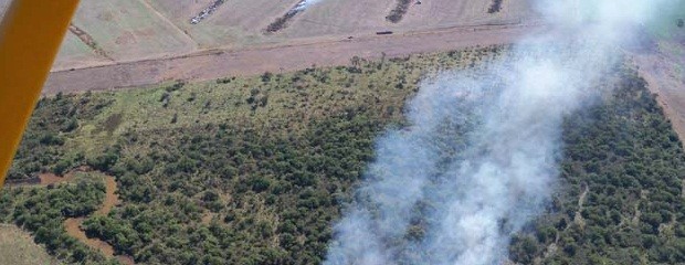 Intensificación de controles aéreos para detectar incendios