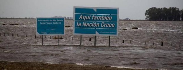 Desviaron a Tecnópolis fondos hídricos.