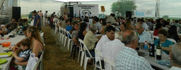 Sociedad Rural Diamante reedita su tradicional almuerzo