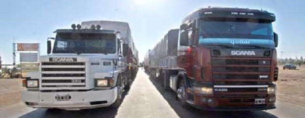 Camioneros levantaron la protesta en ruta nacional 14