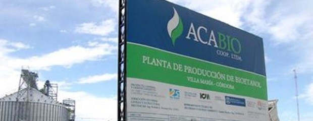 ACA ya produce etanol en Villa María