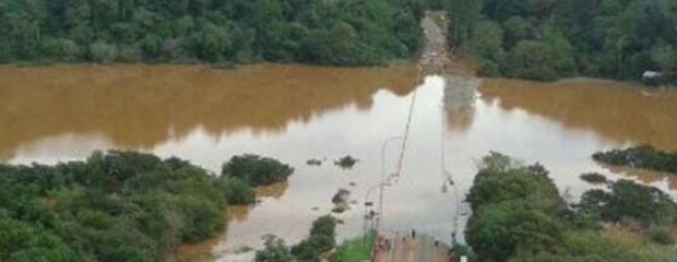 Hay unos 14 mil evacuados por las inundaciones en el Litoral