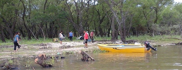 Trabajos de la cooperativa de cría de peces