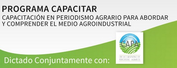 CAPACITAR: Formación en periodismo agropecuario