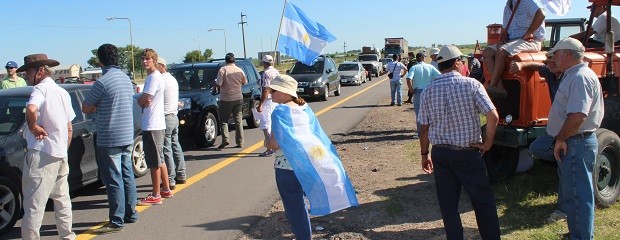 Van al paro del campo más filiales de Federación Agraria