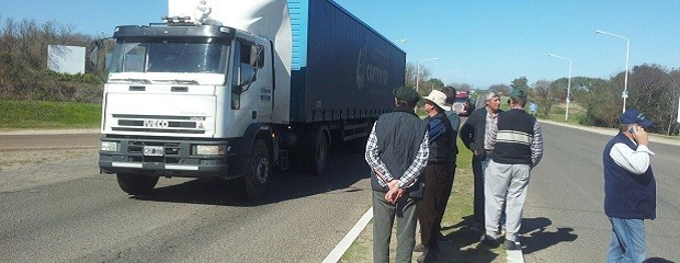 El campo volvió a manifestarse con protestas en la provincia