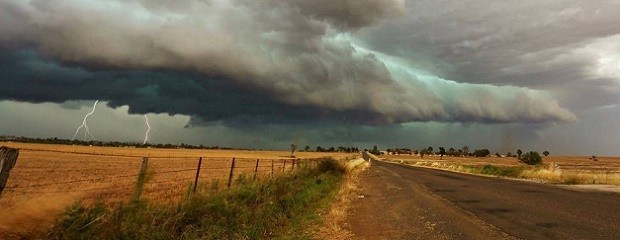 Diamante entre las ciudades más afectadas por el temporal