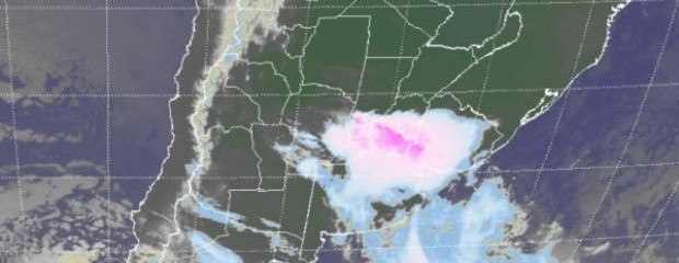 Rige una alerta por tormentas fuertes en Entre Ríos