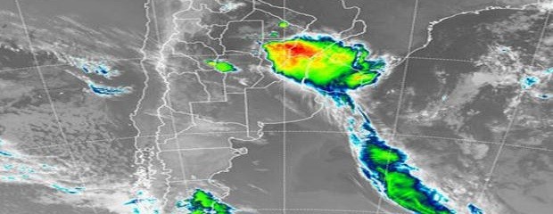 Anticipan una semana muy húmeda sobre la franja central