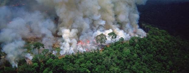 El humo del Amazonas ya llegó al norte del país