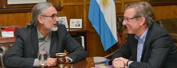 Basterra y Bahillo abordaron una agenda de temas productivos