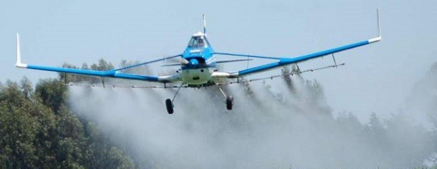 Crece un 40 % la siembra con aviones