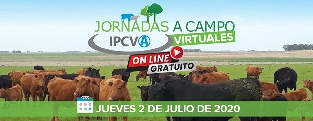 Primera jornada ganadera virtual del IPCVA