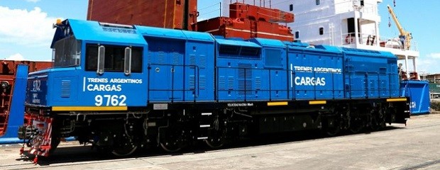 Por primera vez, el Belgrano Carga ingresó a Timbúes