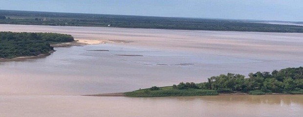 El río Paraná tuvo un fuerte repunte 