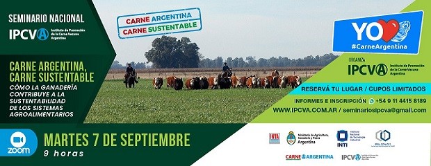 Llega el seminario: Carne Argentina, Carne sustentable