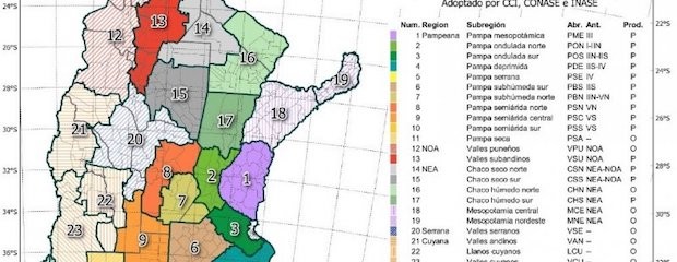 Luego de 69 años actualizan el mapa de cereales de invierno