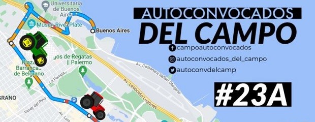 La marcha del campo a Buenos Aires ya tiene su itinerario