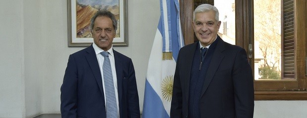 Scioli y Domínguez coinciden en unir la industria y el campo