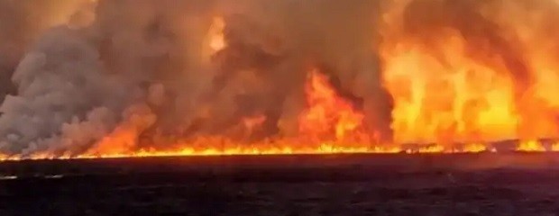 Incendios: hay tres focos activos en Entre Ríos