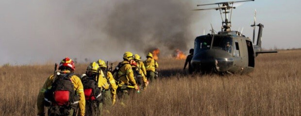 Entre Ríos con focos de incendios activos