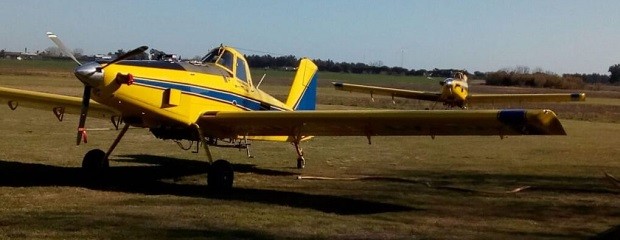 La aviación agrícola, también en crisis por la sequía