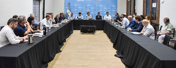 Bahillo se reunió con técnicos de las entidades del agro