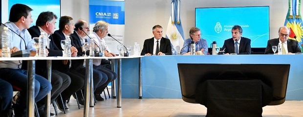 Sergio Massa recibe a la Mesa de Enlace