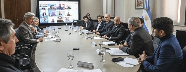 Iraeta tuvo su primera reunión con la Mesa de Enlace 